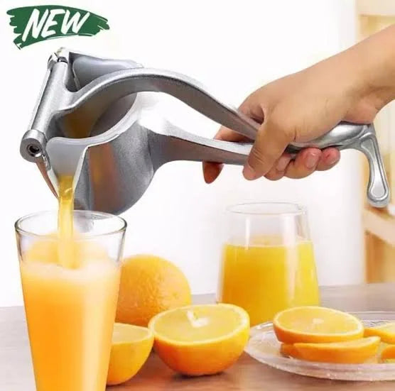 Manual Juice Squeezer Aluminum Alloy Hand Pressure Juicer Pomegranate Orange Lemon Sugar Cane Juice Kitchen Bar Fruit Tools – 700g